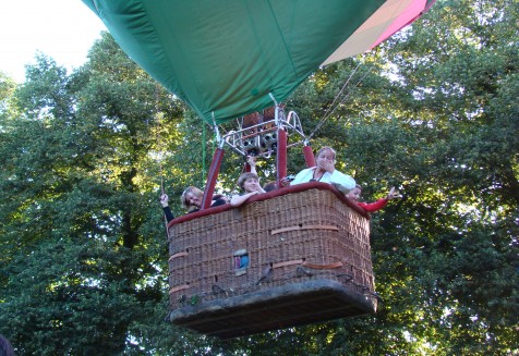 Balloon flight in Brabant wallon
